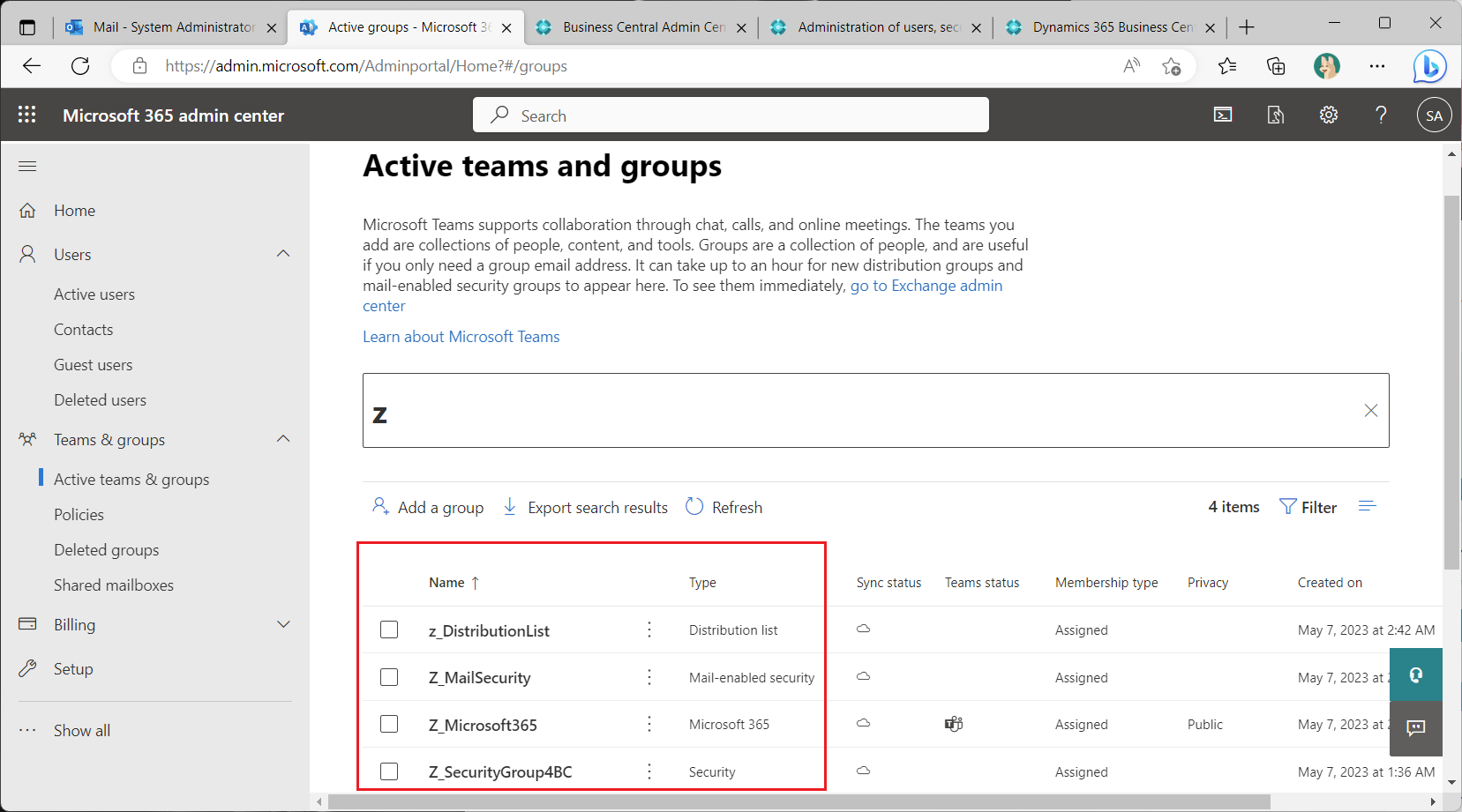 Manage User Permissions Using Security Groups IT長のネタ帳